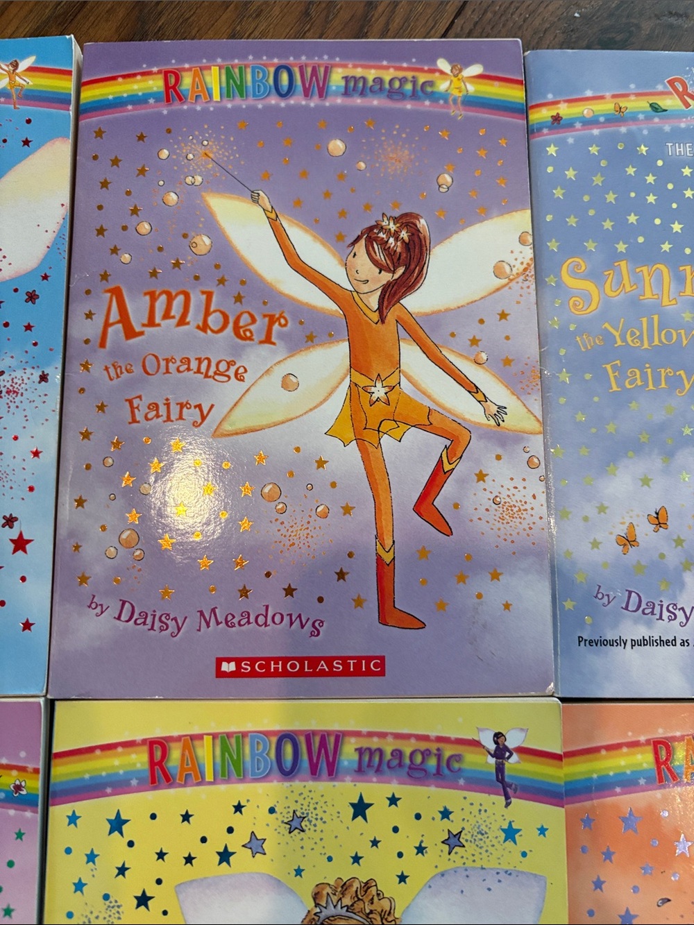 Rainbow Magic Fairy Book Set featuring Ruby, Amber, Sunny & More - Picture 3 of 9